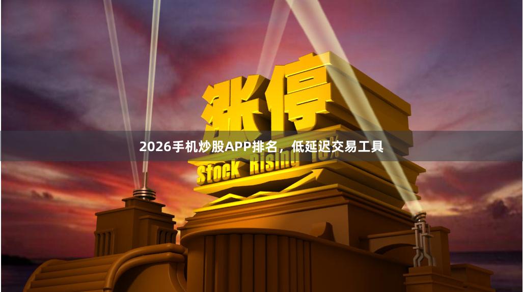 2026手机炒股APP排名，低延迟交易工具
